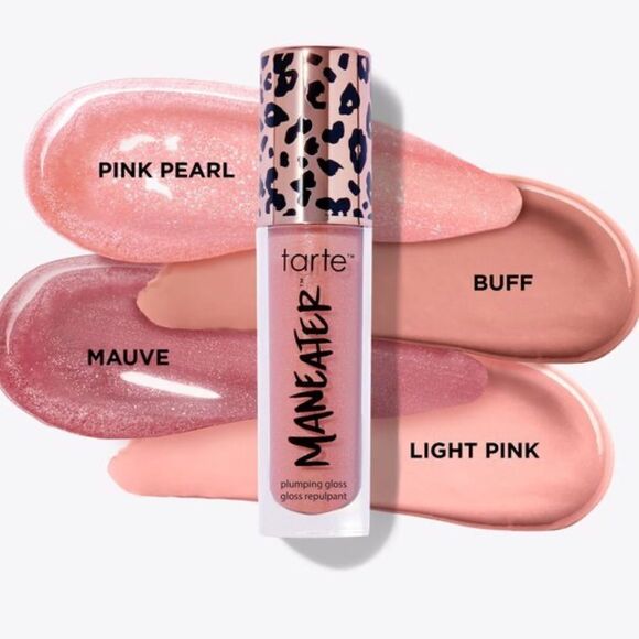 Tarte Maneater Plumping Gloss in Buff get plumper more youthful lips in a swipe! - Picture 4 of 5